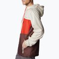 Pánská bunda větrovka Columbia Trail Traveler light raisin/spicy/chalk 2036873640 7