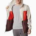 Pánská bunda větrovka Columbia Trail Traveler light raisin/spicy/chalk 2036873640 8