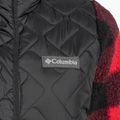 Dámská trekingová mikina Columbia Sweet View Fleece s kapucí black/red lily check print 9