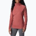 Columbia Glacial IV 1/2 Zip beetroot dámská trekingová mikina 4