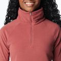 Columbia Glacial IV 1/2 Zip beetroot dámská trekingová mikina 5