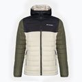 Pánská péřová bunda Columbia Powder Lite s kapucí dark stone/shark/stone green 8