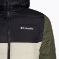 Pánská péřová bunda Columbia Powder Lite s kapucí dark stone/shark/stone green 10