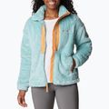 Columbia Boundless Discovery Sherpa dámská trekingová mikina aqua haze/sunset peach 4