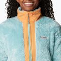 Columbia Boundless Discovery Sherpa dámská trekingová mikina aqua haze/sunset peach 6