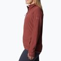 Columbia Back Beauty beetroot dámská trekingová mikina 3