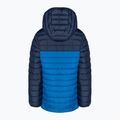 Dětská péřová bunda Columbia Powder Lite s kapucí bright indigo/collegiate navy 2