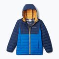 Dětská péřová bunda Columbia Powder Lite s kapucí bright indigo/collegiate navy 5