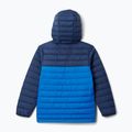 Dětská péřová bunda Columbia Powder Lite s kapucí bright indigo/collegiate navy 6