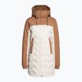 Columbia Mountain Croo II Mid Down dámská bunda chalk/camel brown 8