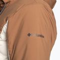 Columbia Mountain Croo II Mid Down dámská bunda chalk/camel brown 10