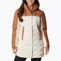 Columbia Mountain Croo II Mid Down dámská bunda chalk/camel brown