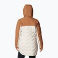Columbia Mountain Croo II Mid Down dámská bunda chalk/camel brown 2