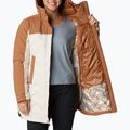 Columbia Mountain Croo II Mid Down dámská bunda chalk/camel brown 5
