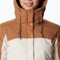 Columbia Mountain Croo II Mid Down dámská bunda chalk/camel brown 6