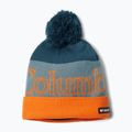 Zimní čepice Columbia Polar Powder II night wave/metal/bright orange 6