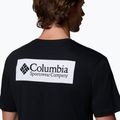 Pánské trekingové tričko Columbia North Cascades black/csc box logo 5