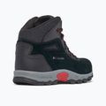 Columbia Newton Ridge Amped black/mountain red dětské turistické boty 16