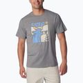 Columbia pánské trekové tričko Sun Trek Short city grey heather/simple gorge