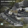 Juniorské boty Columbia Youth Drainmaker XTR black/pure silver 8