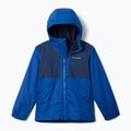 Dětská bunda do deště Columbia Rainy Trails II Fleece mountain blue/ collegiate navy slub