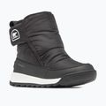 Dětské sněhule Sorel Childrens Whitney II Plus Bootie WP black/sea salt 8