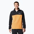 Pánská mikina Columbia Steens Mountain Half Zip sunstone / black