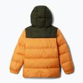 Dětská zateplená bunda Columbia Puffect Hooded Sunstone/greenscape 2