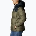 Pánská bunda  Columbia Puffect II Hooded stone green/ black 3