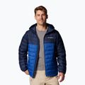 Pánská bunda  Columbia Powder Lite II Hooded mountain blue/ collegiate navy 4