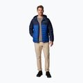 Pánská bunda  Columbia Powder Lite II Hooded mountain blue/ collegiate navy 5