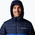 Pánská bunda  Columbia Powder Lite II Hooded mountain blue/ collegiate navy 7