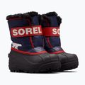 Dětské sněhule Sorel Childrens Snow Commander nocturnal/sail red 8