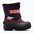 Dětské sněhule Sorel Childrens Snow Commander nocturnal/sail red 9