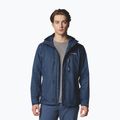Pánská bunda do deště  Columbia Pouring Adventure III collegiate navy 4
