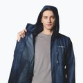 Pánská bunda do deště  Columbia Pouring Adventure III collegiate navy 7