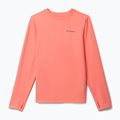Dětské trekingové tričko longsleeve Columbia Chill River hot coral