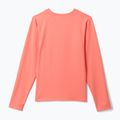 Dětské trekingové tričko longsleeve Columbia Chill River hot coral 2