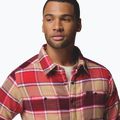 Pánská košile Columbia Windward II rich wine trapper windowpane 6