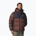 Pánská zateplená bunda Columbia Pike Lake II Hooded tobacco/black