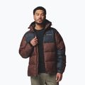 Pánská zateplená bunda Columbia Pike Lake II Hooded tobacco/black 5