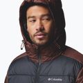 Pánská zateplená bunda Columbia Pike Lake II Hooded tobacco/black 7