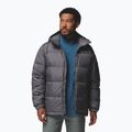 Pánská zateplená bunda Columbia Pike Lake II Hooded city grey 4