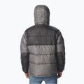 Pánská zateplená bunda Columbia Pike Lake II Hooded city grey 2