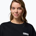 Dámské trekkingové tričko Columbia Rolling Bend Graphic Oversized Tee black/mountainview 5