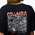 Dámské trekkingové tričko Columbia Rolling Bend Graphic Oversized Tee black/mountainview 6