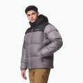 Pánská zateplená bunda Columbia Puffect II Hooded city grey/black 4