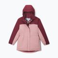 Dětská lyžařská bunda Columbia Hikebound II Long Insulated eraser pink/rich wine