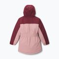 Dětská lyžařská bunda Columbia Hikebound II Long Insulated eraser pink/rich wine 2