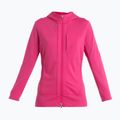 Icebreaker dámská trekingová bunda Quantum III Zip Hood tempo/electron pink/cb 8